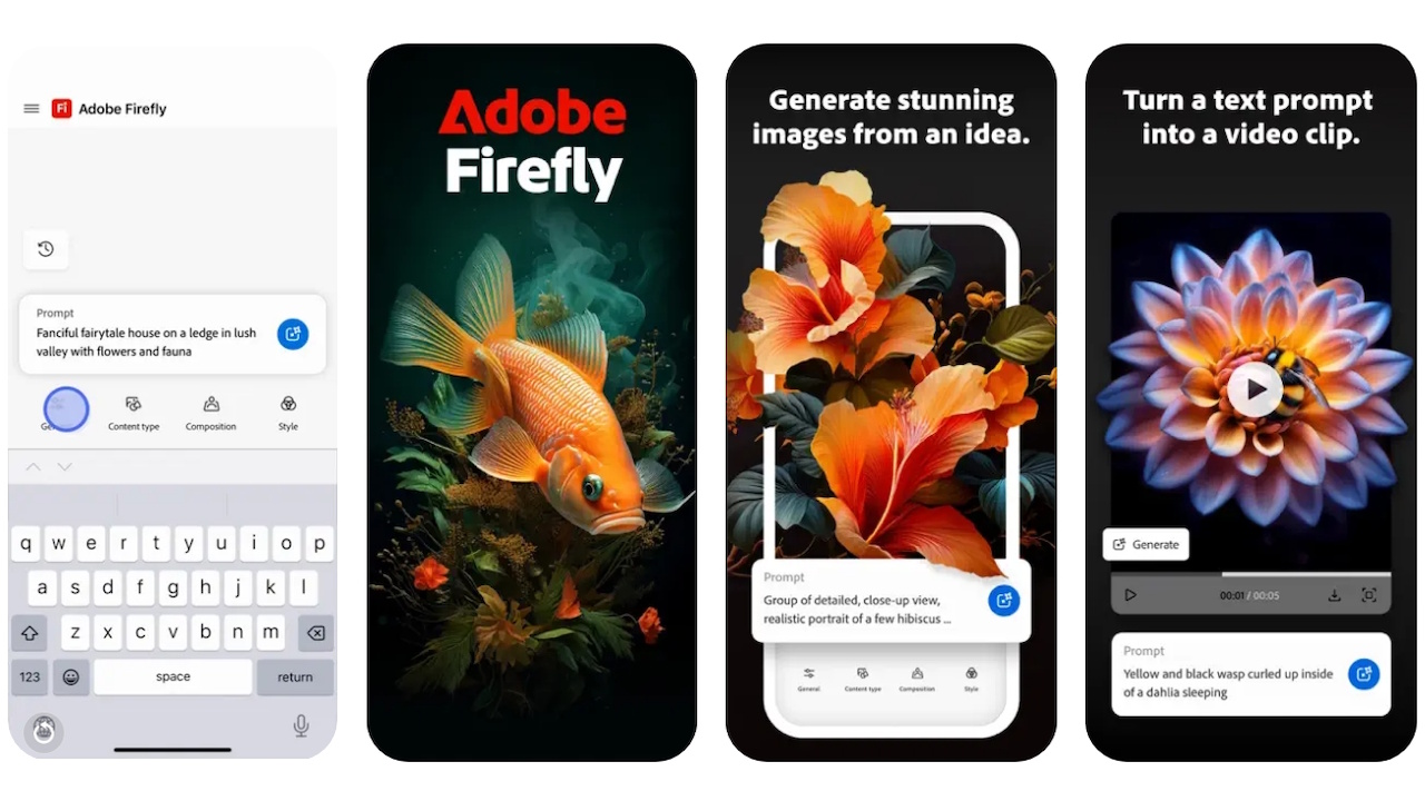 Adobeの新しいFireflyアプリは、GoogleとOpenaiのAIモデルをポケットに入れています