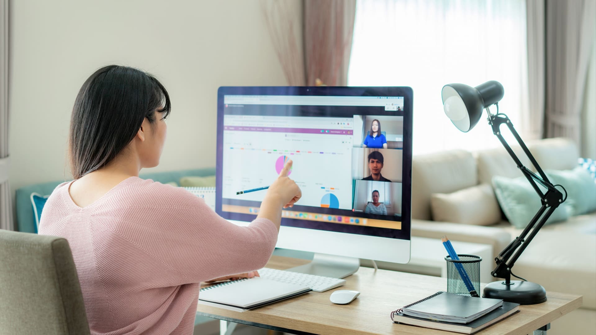 MacBookのチームで画面を共有する方法