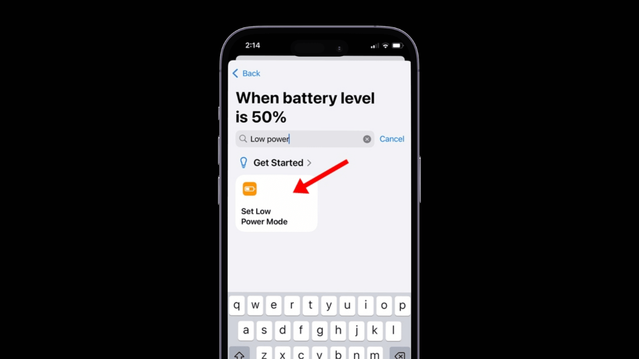 iPhoneで自動的に低電力モードを有効にする方法