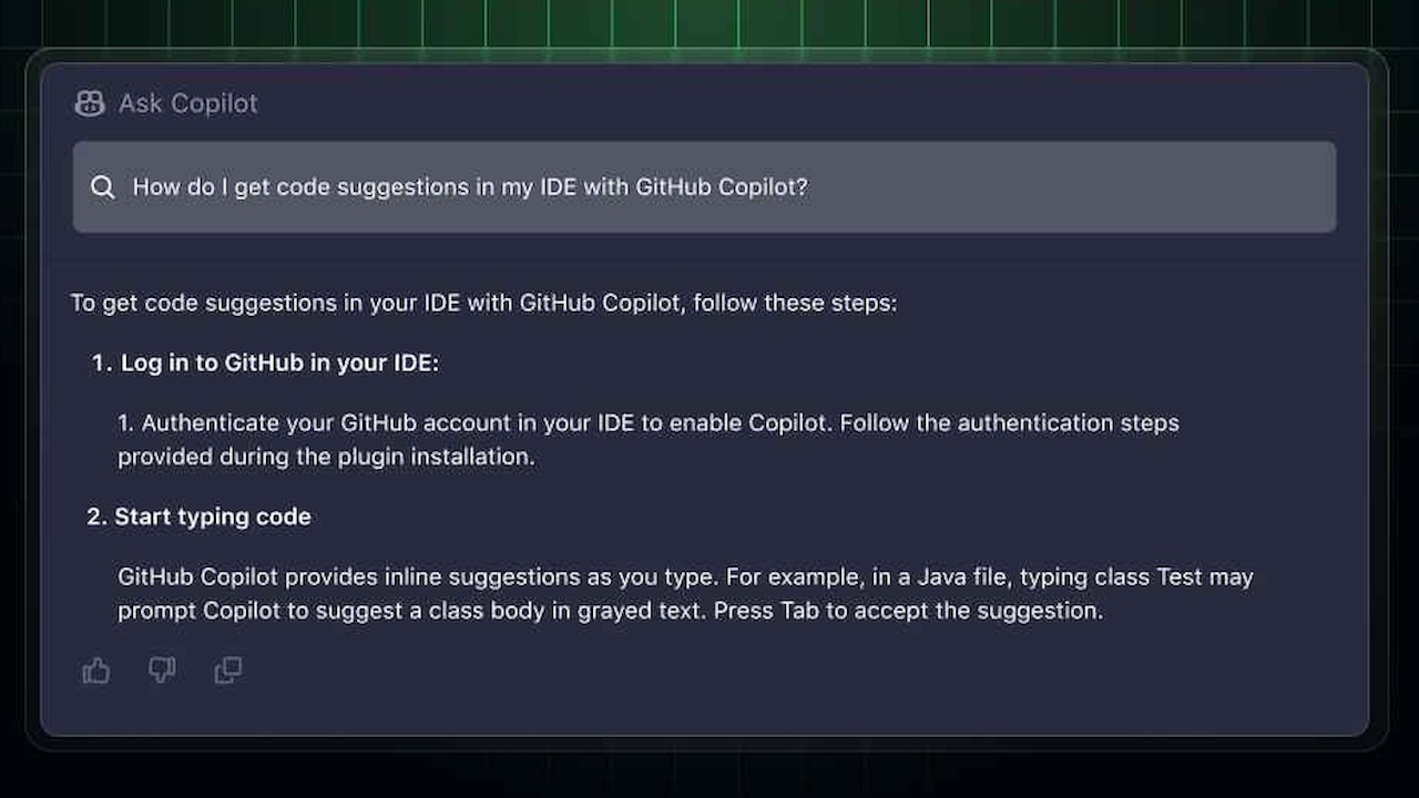 Githubは、Copilot検索でドキュメントを超充電します