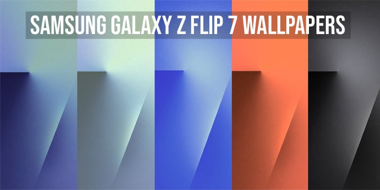 Samsung Galaxy Z Flip 7の壁紙（リーク）をダウンロード