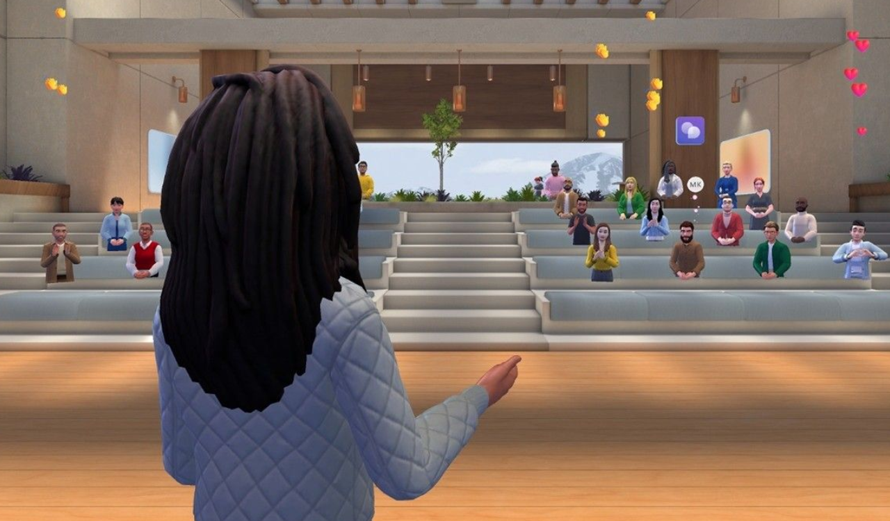Microsoftチームは、イベントの3D変身を獲得します