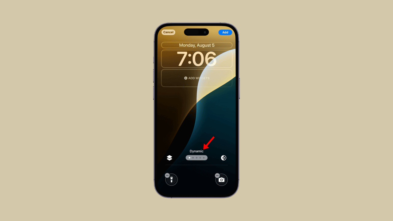 iPhoneでダイナミックな色を変える壁紙を使用する方法