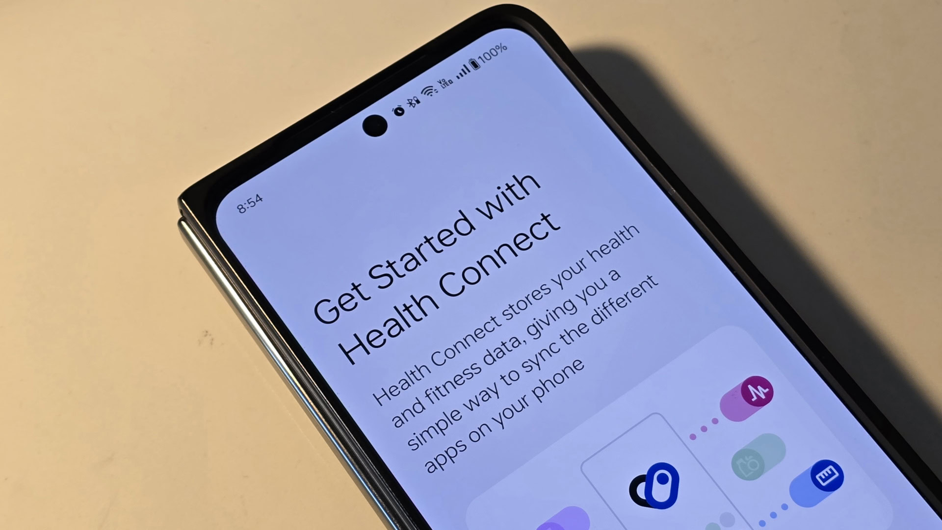 Health Connectはお気に入りの悪徳を追跡する準備をしています(APK分解)