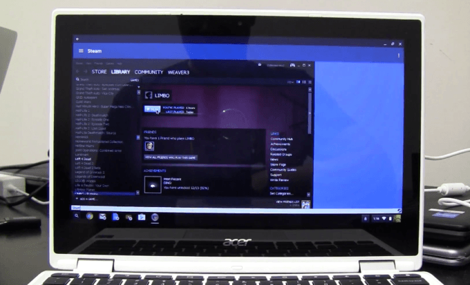 2026年1月にGoogleからSunset Steam for Chromebookベータ