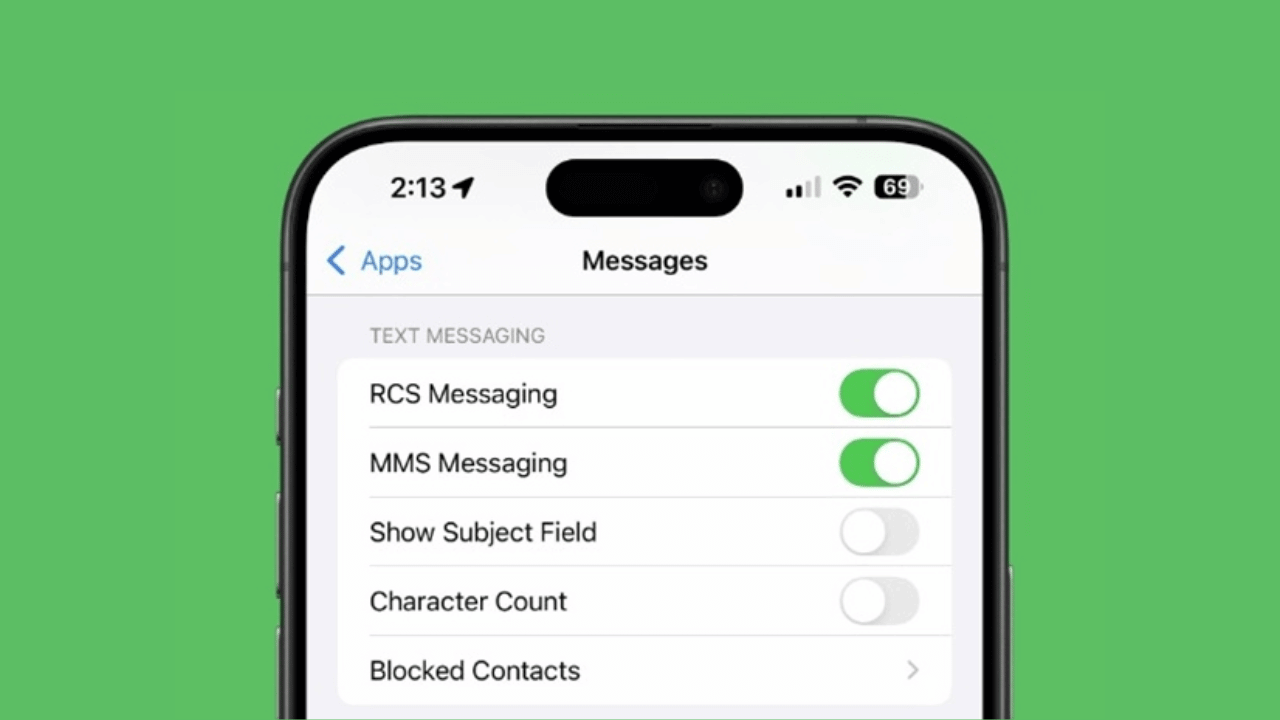 iPhoneでRCSメッセージングを有効にする方法