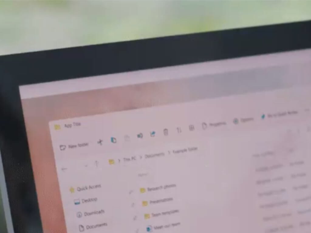 Windows 11ファイルエクスプローラーは、新しいホバーボタンを取得します