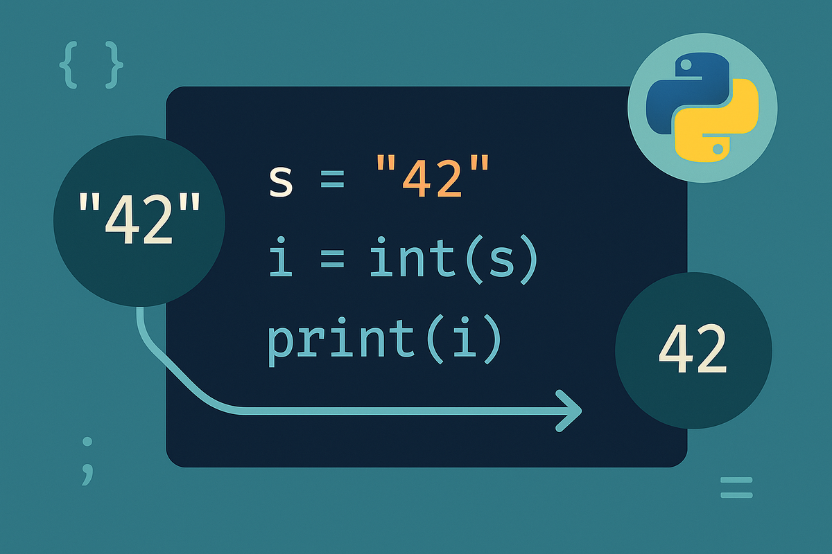 文字列をpythonでintに変換する方法