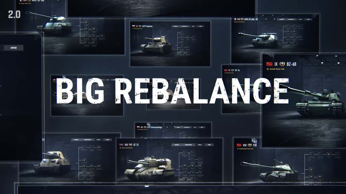 World of Tanks 2.0バランス変更ガイド