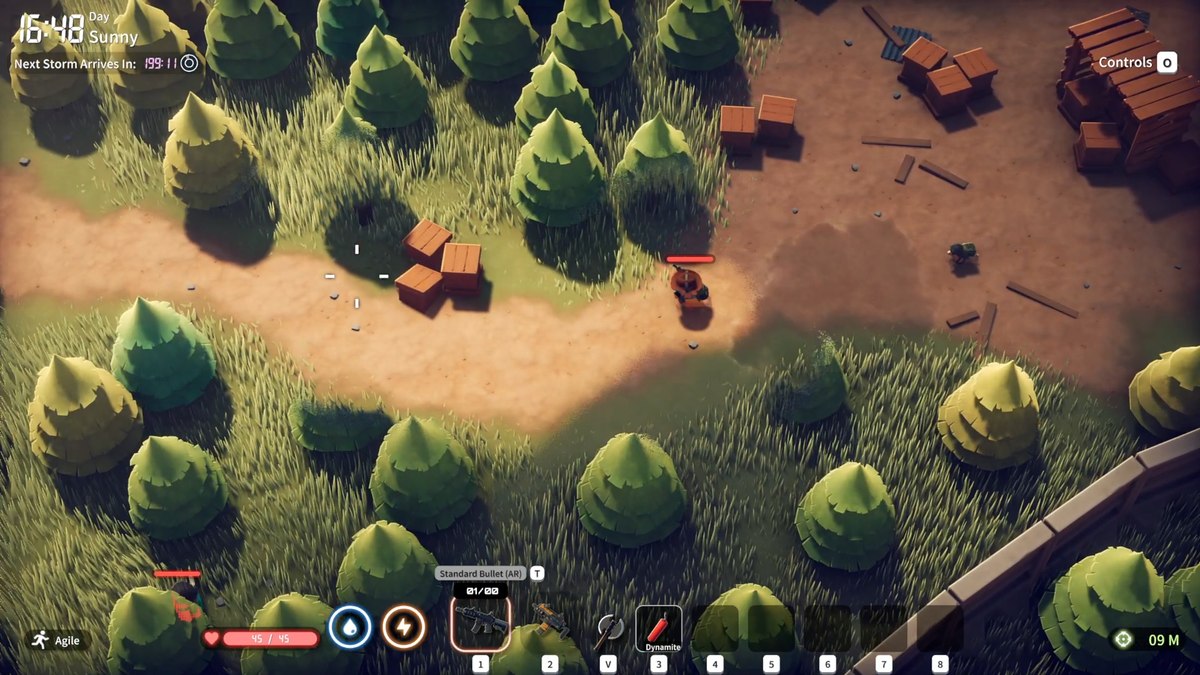 自給自足のウォークスルー