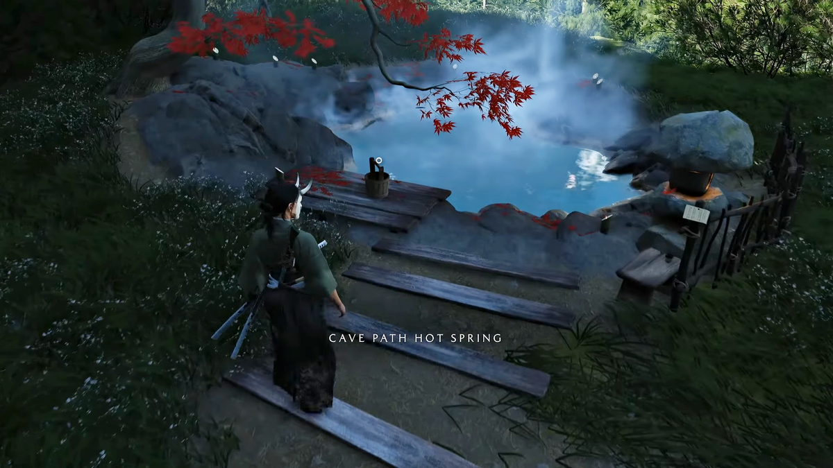 Ghost of Yotei：Cave Path Hot Spring Location Guide