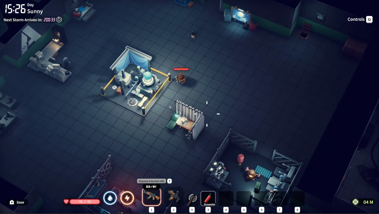 医療用品のウォークスルー