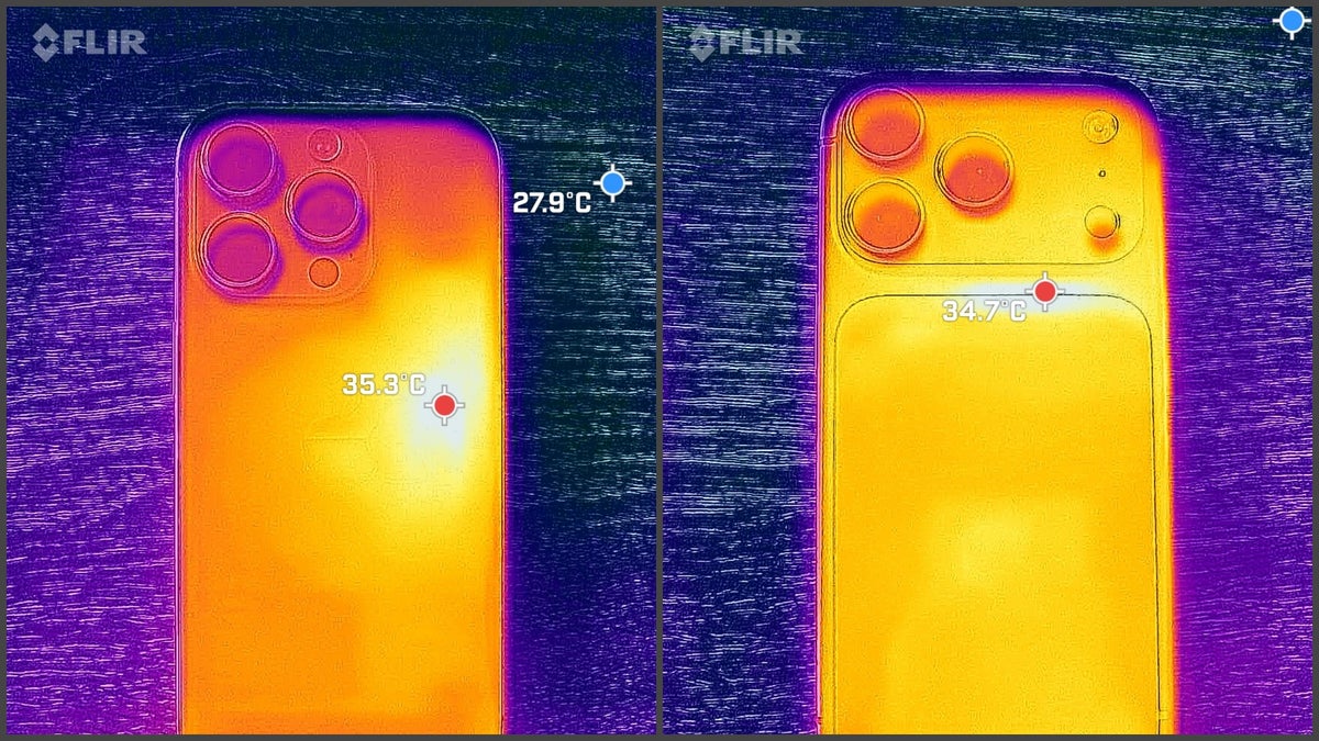 アルミニウム vs チタン: 真実を知るために iPhone に FLIR を持ち込みました
