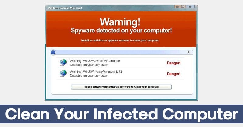 感染した PC をクリーンアップする 10 の簡単なステップ