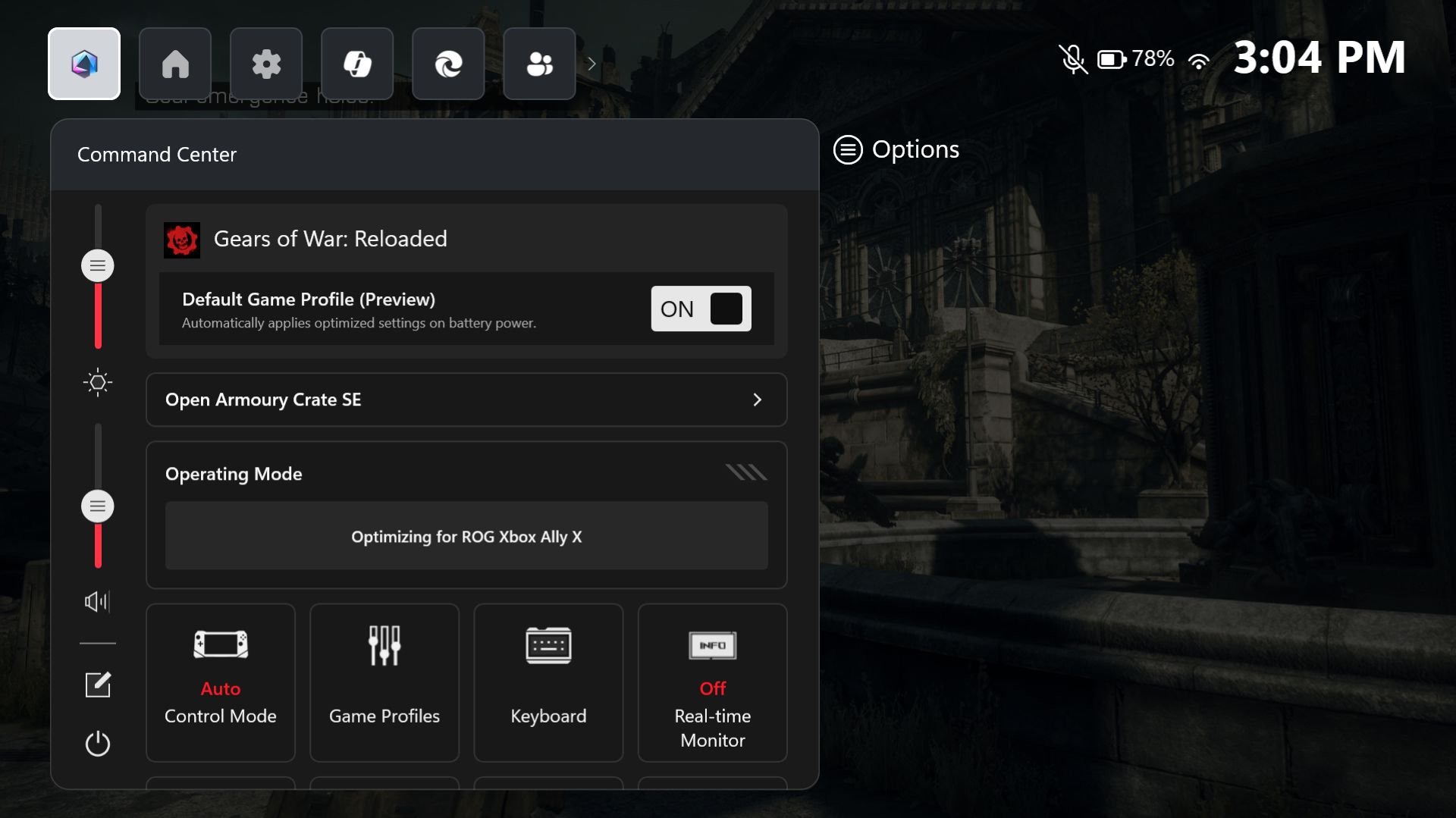 Microsoft、ROG Xbox Allyハンドヘルド向けの「デフォルトのゲームプロファイル」をプレビュー