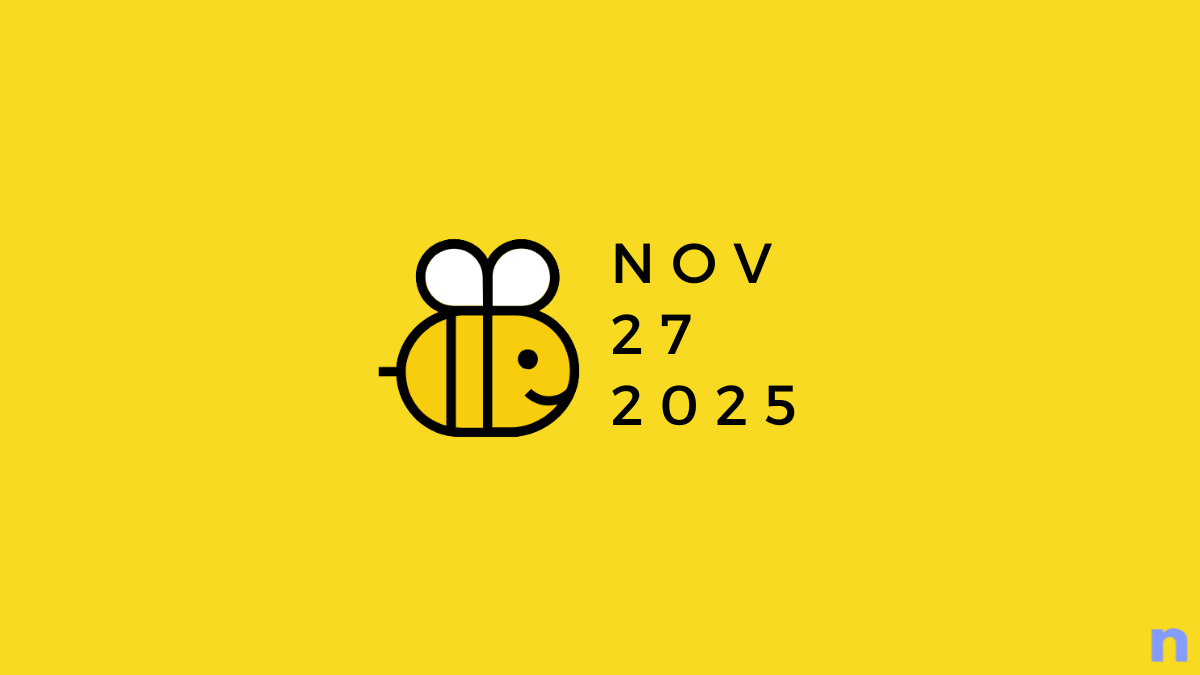 NYT Spelling Bee 2025 年 11 月 27 日: トリックと答え