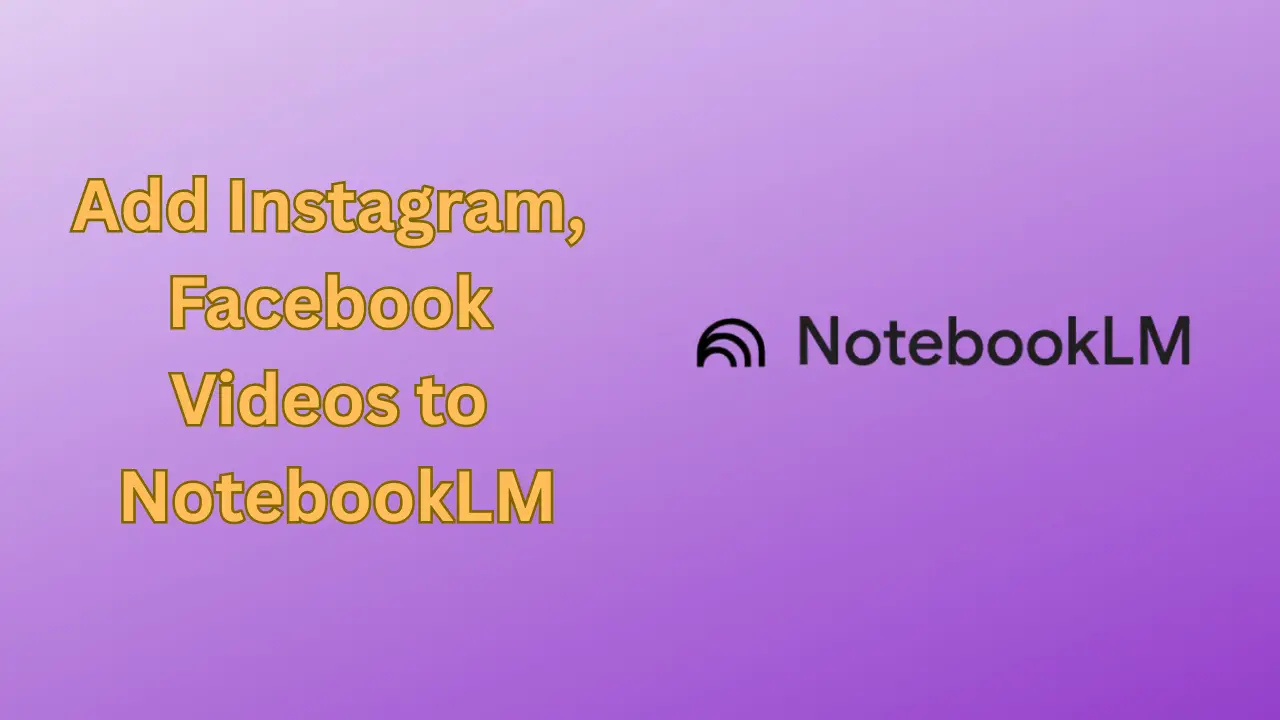 NotebookLM を使って Instagram と Facebook の動画を要約した方法