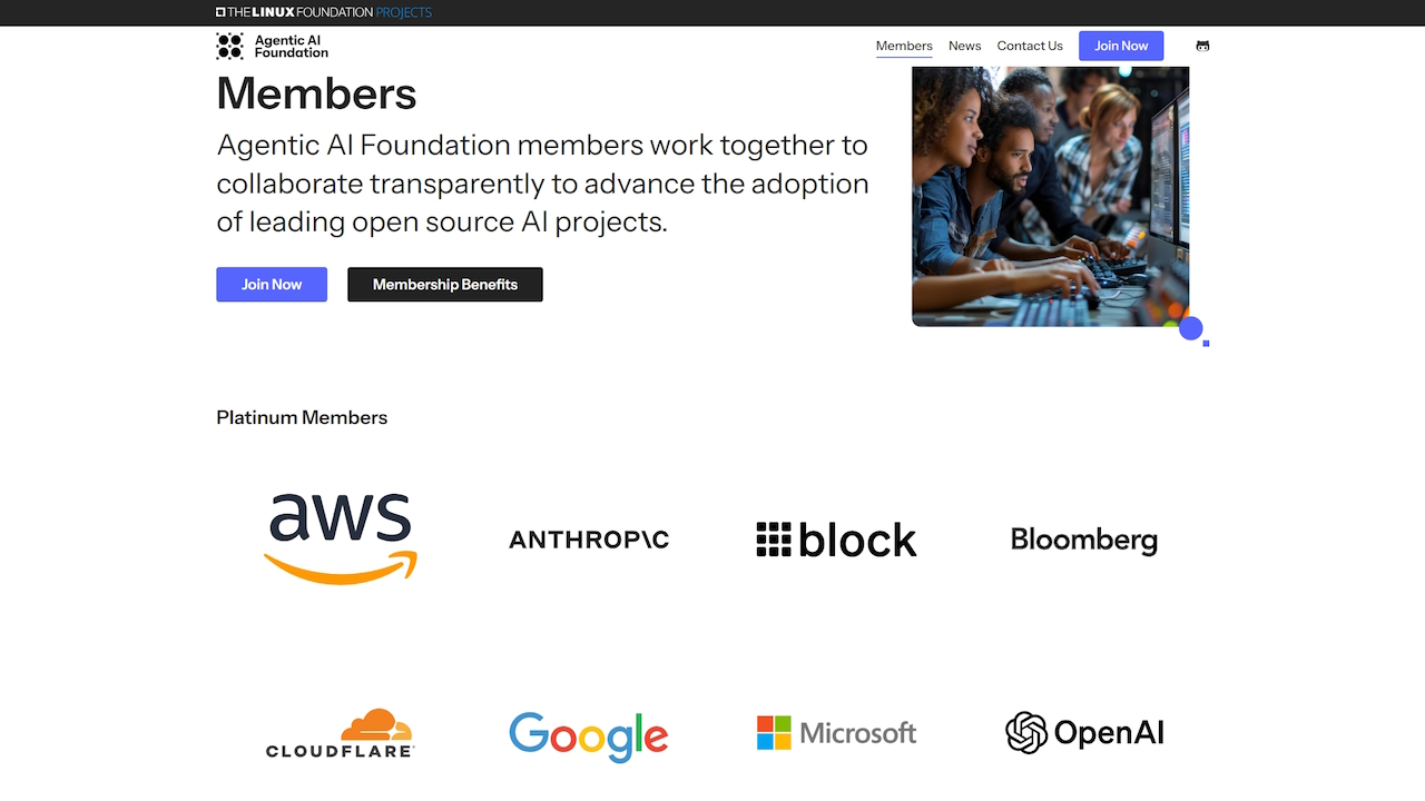 Google、Microsoft、OpenAI、Anthropic Launch Agentic AI Foundation、Anthropic Donates Model Context Protocol