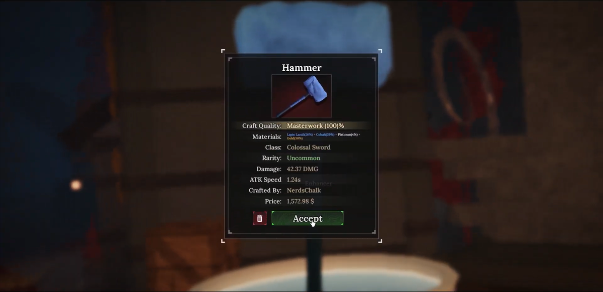 The Forge Roblox でハンマーを鍛造する方法