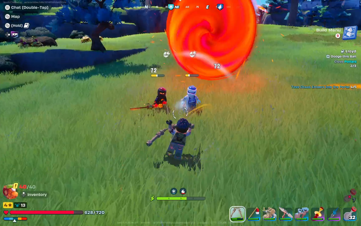 このボールを回避するウォークスルー