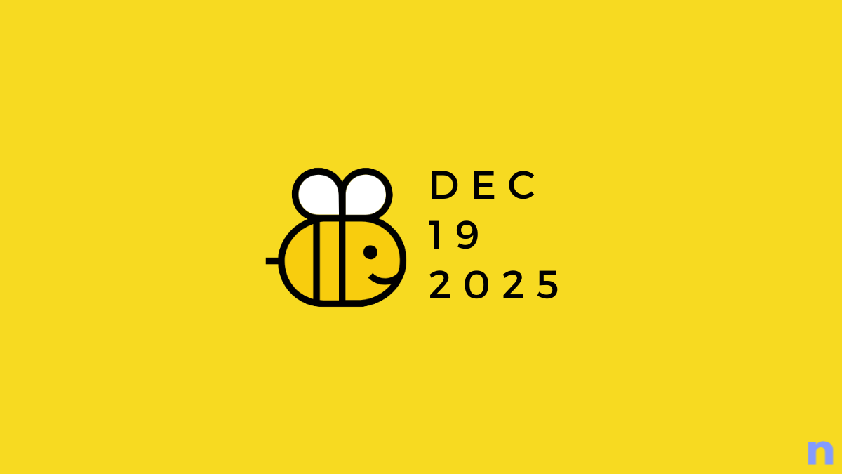 NYT Spelling Bee 2025 年 12 月 19 日: トリックと答え