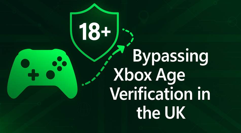 英国でのXbox年齢の検証をバイパスします