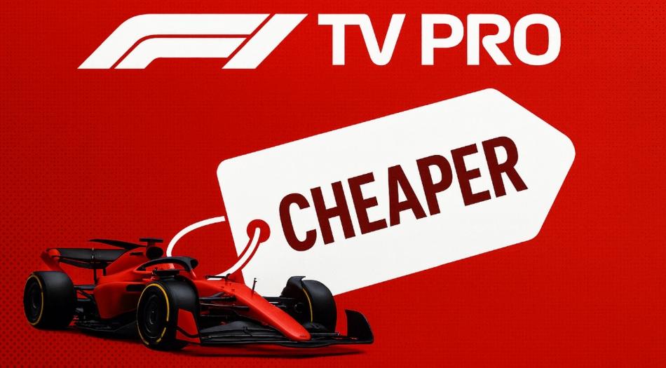 F1 TV Pro安い(年間32.99ドルのみ)
